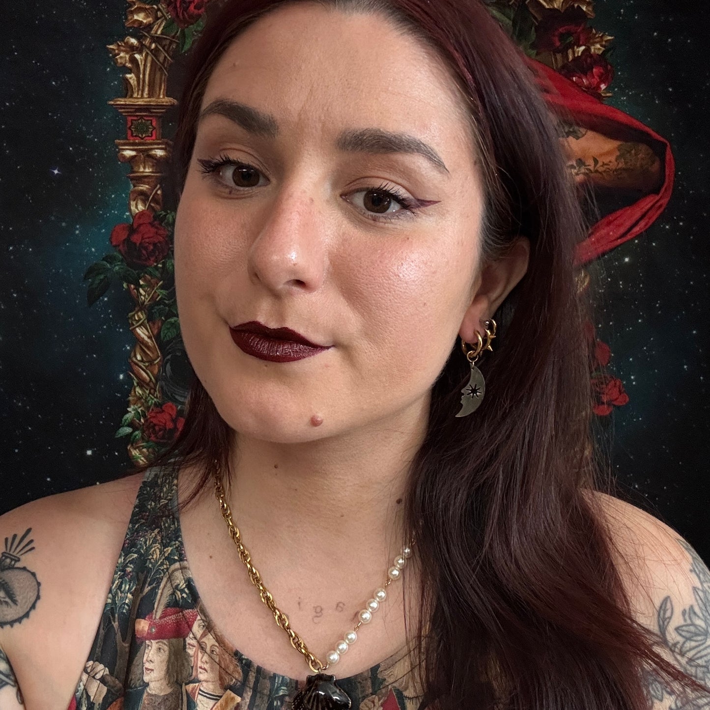 Boucles d’oreilles magiques et upcyclées : Lunésia