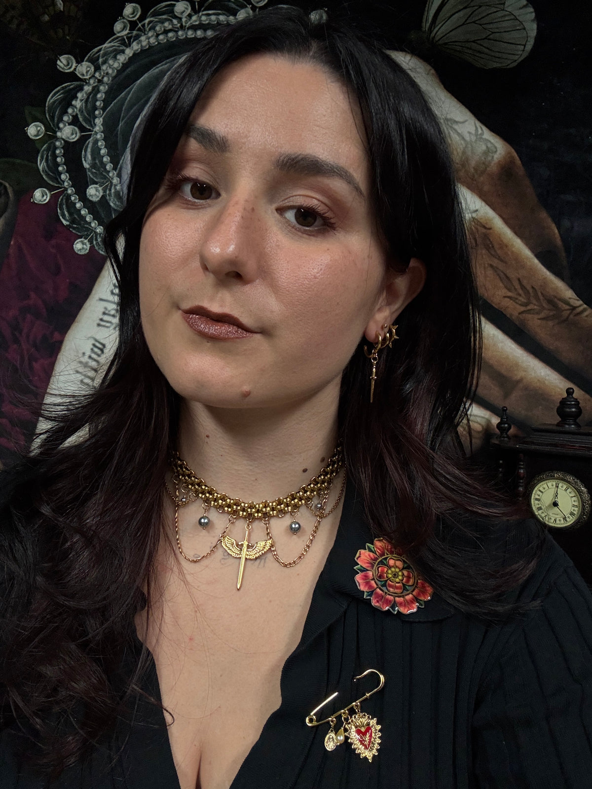Boucles d’oreilles magiques : La dague serbe (perles de Serbie)