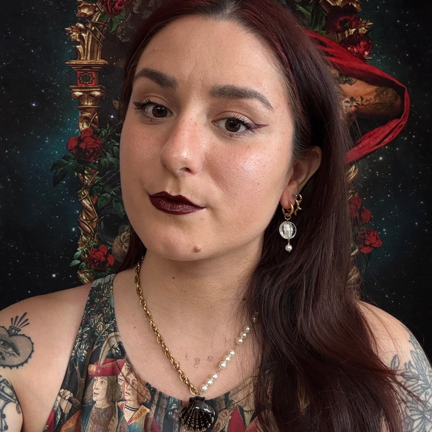 Boucles d’oreilles magiques et upcyclées : Océlyne