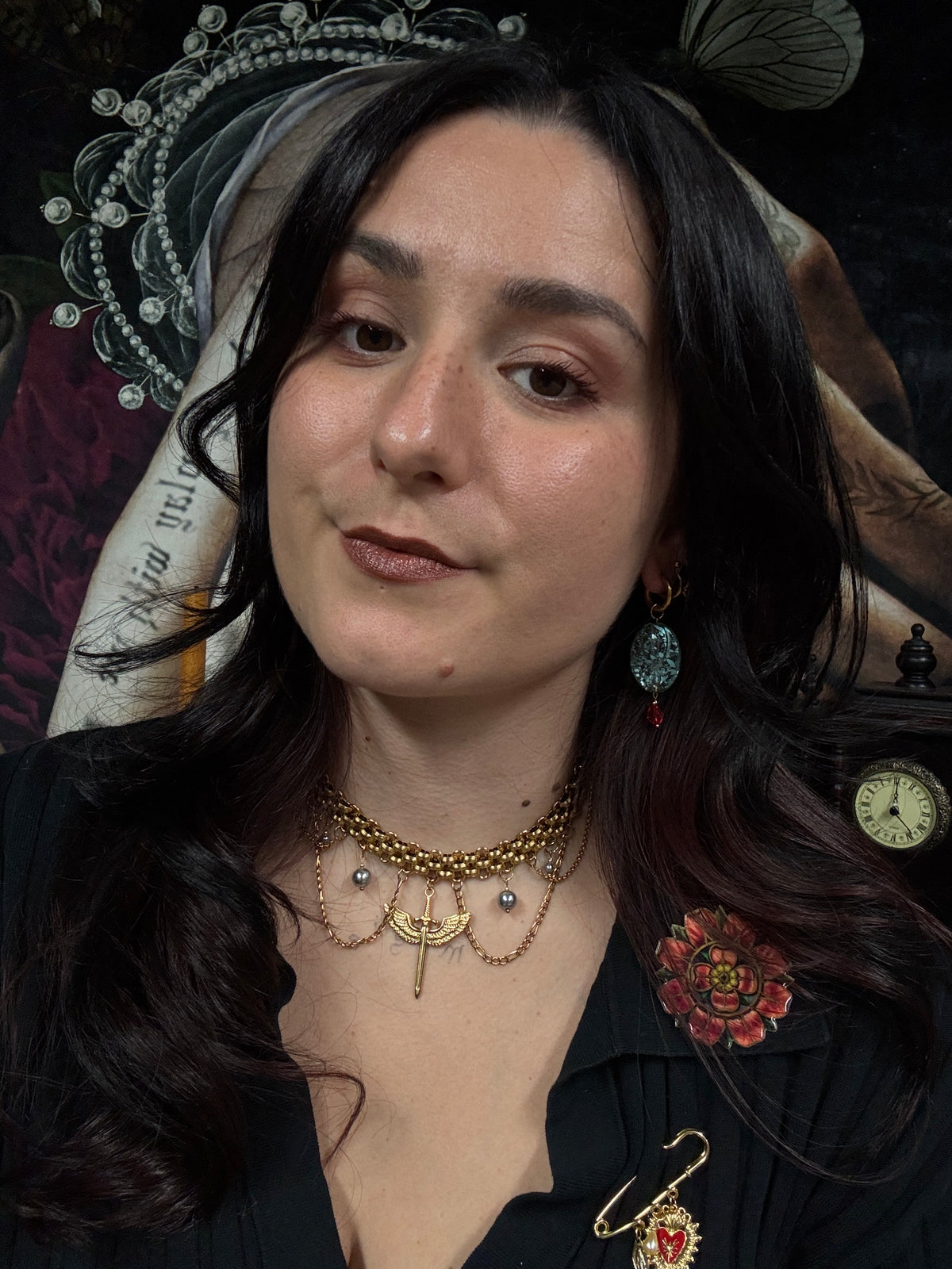 Boucles d’oreilles magiques : L’Œil du Gardien