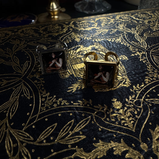 Bague reliquaire - Marie Madeleine