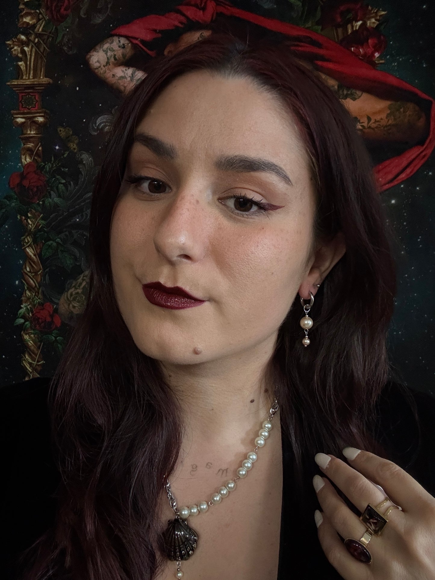 Boucles d’oreilles magiques et upcyclées : Noctélys (perles du Japon)