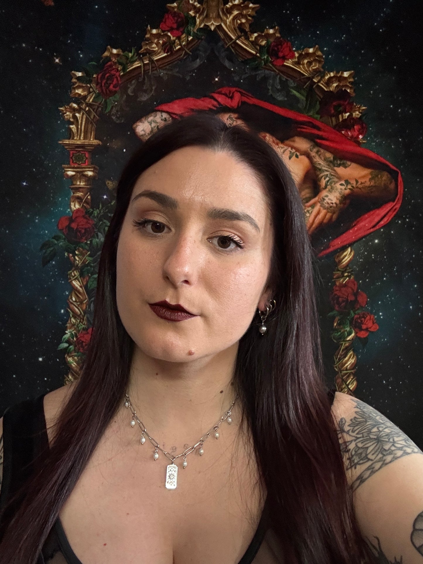 Magical and upcycled earrings: Orion (Japanese bead) 