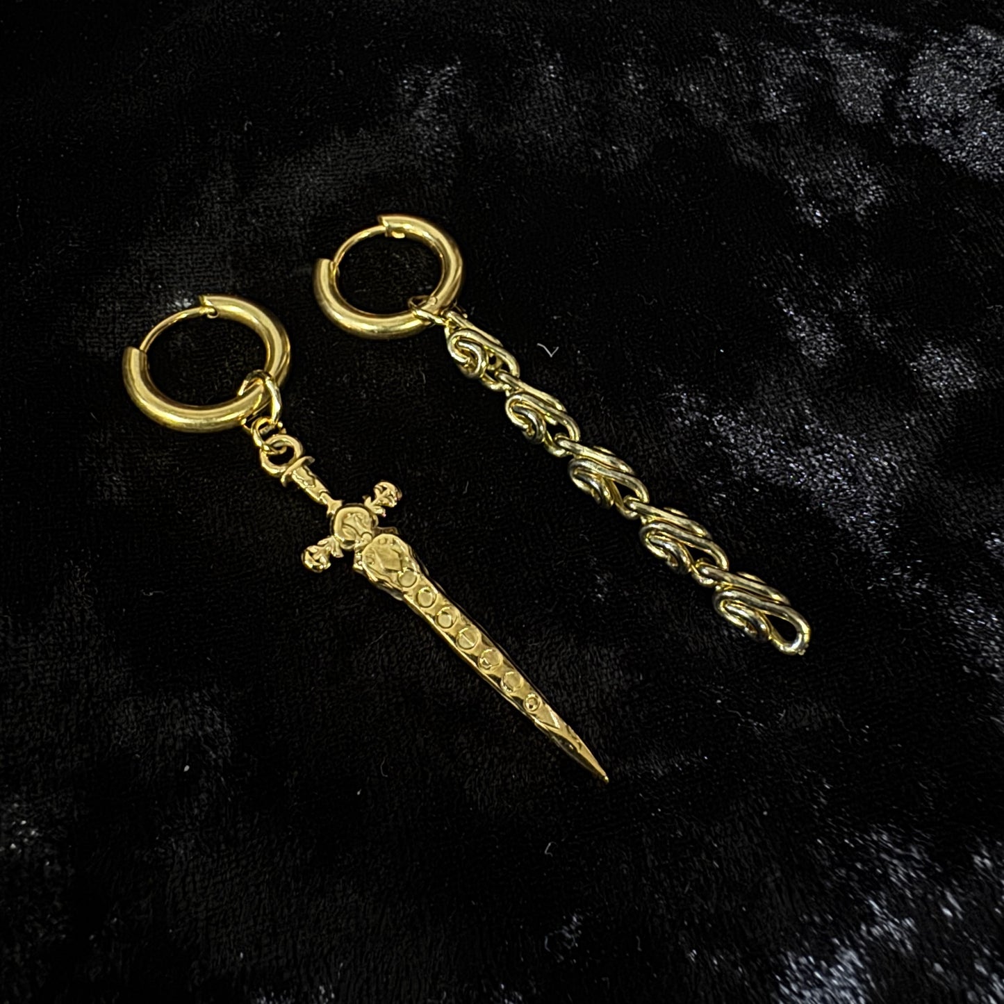 Boucles d'oreilles - Guerrière magique