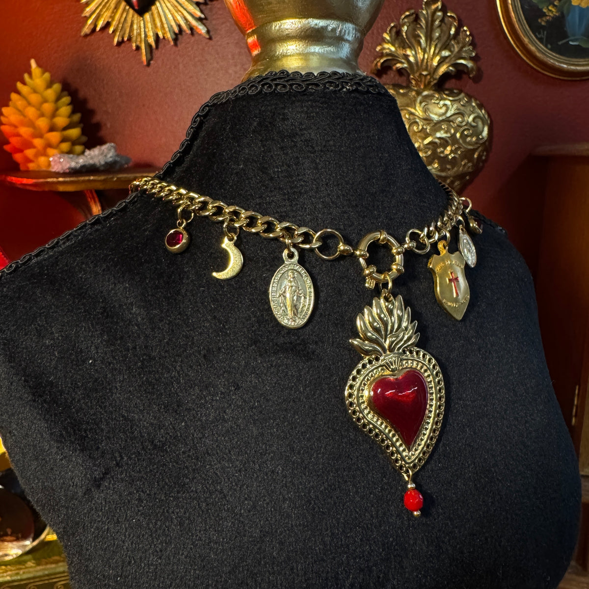 Collier grigri – Bijou de protection unique en art sacré