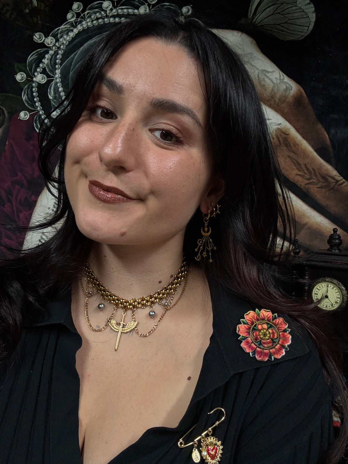 Boucles d’oreilles magiques : La Nuit étoilée