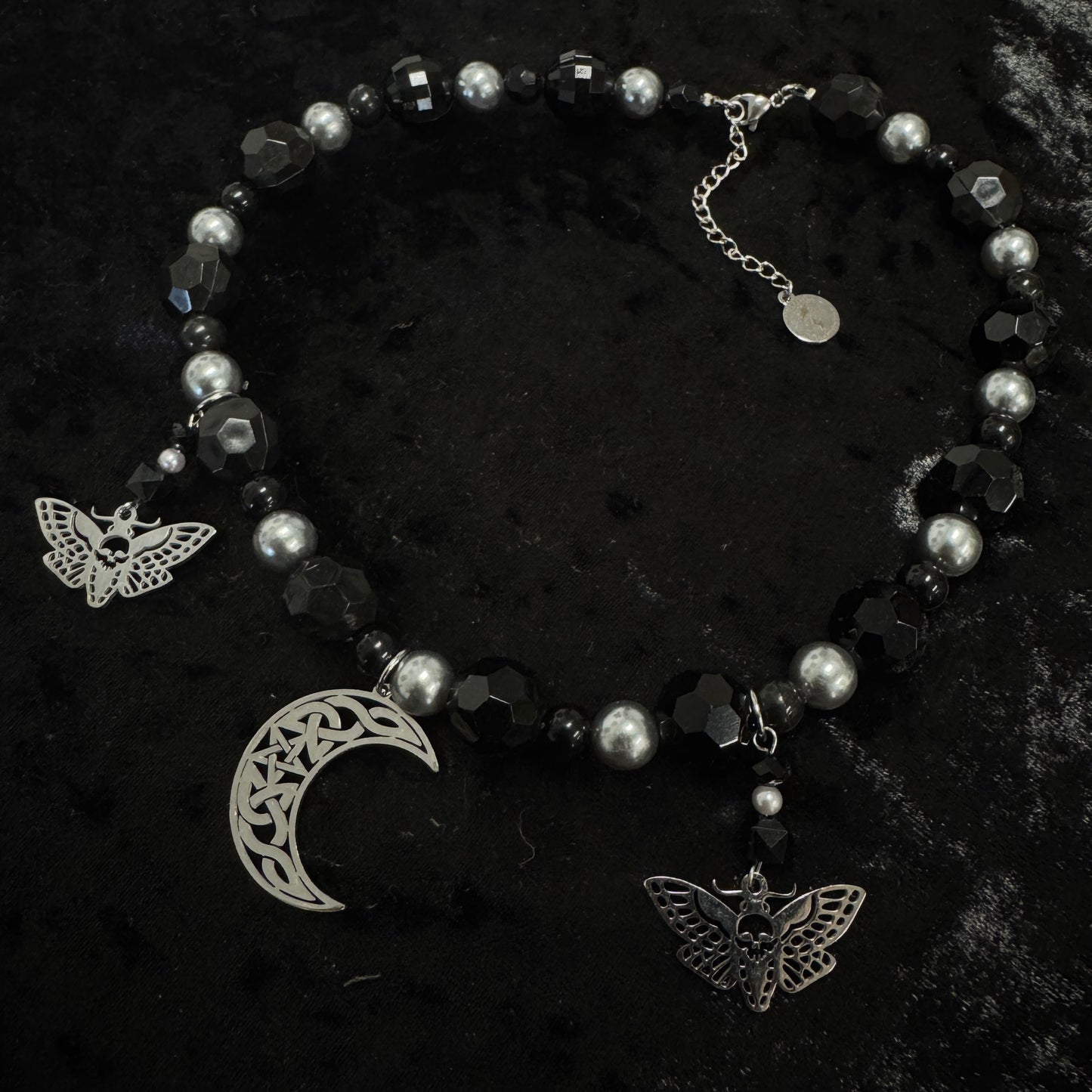 Collier Diabolique (version argentée) - Collection Signature Atelier Saturne