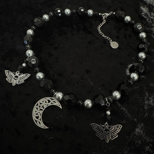 Collier Diabolique (version argentée) - Collection Signature Atelier Saturne