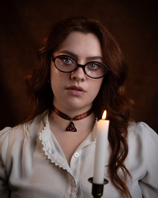 Chokers en tartan écossais - Collection l’héritage d’Édimbourg / Wallace