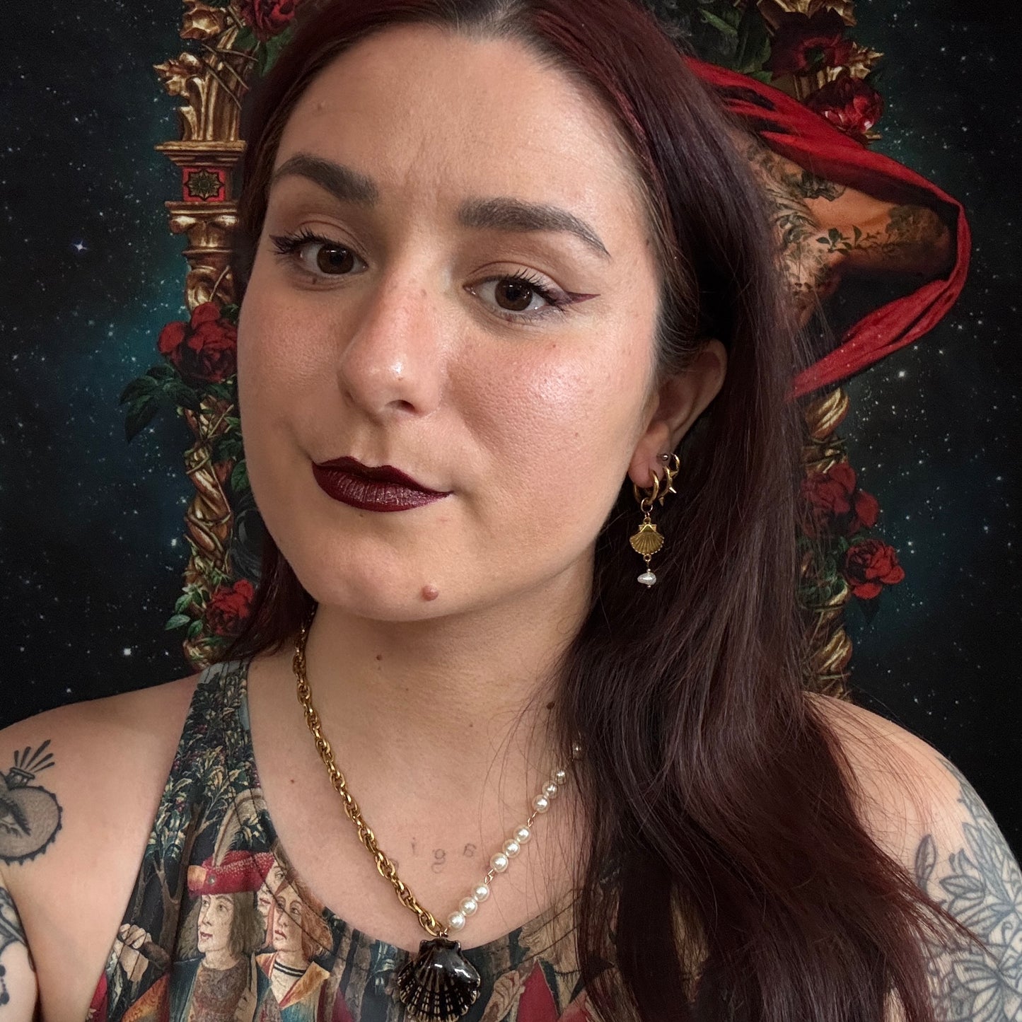 Boucles d’oreilles magiques et upcyclées : Écorlia (nacres du Japon)