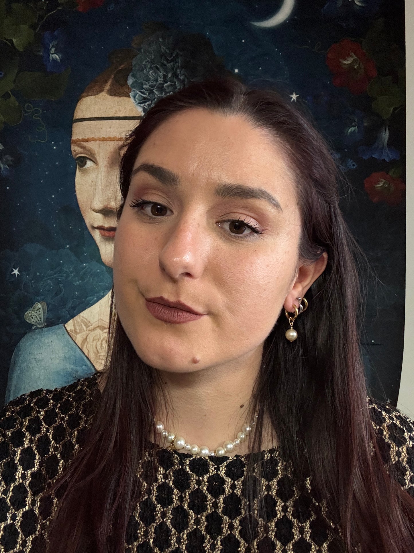 Boucles d'oreilles - Étoile magique (perle du Japon)