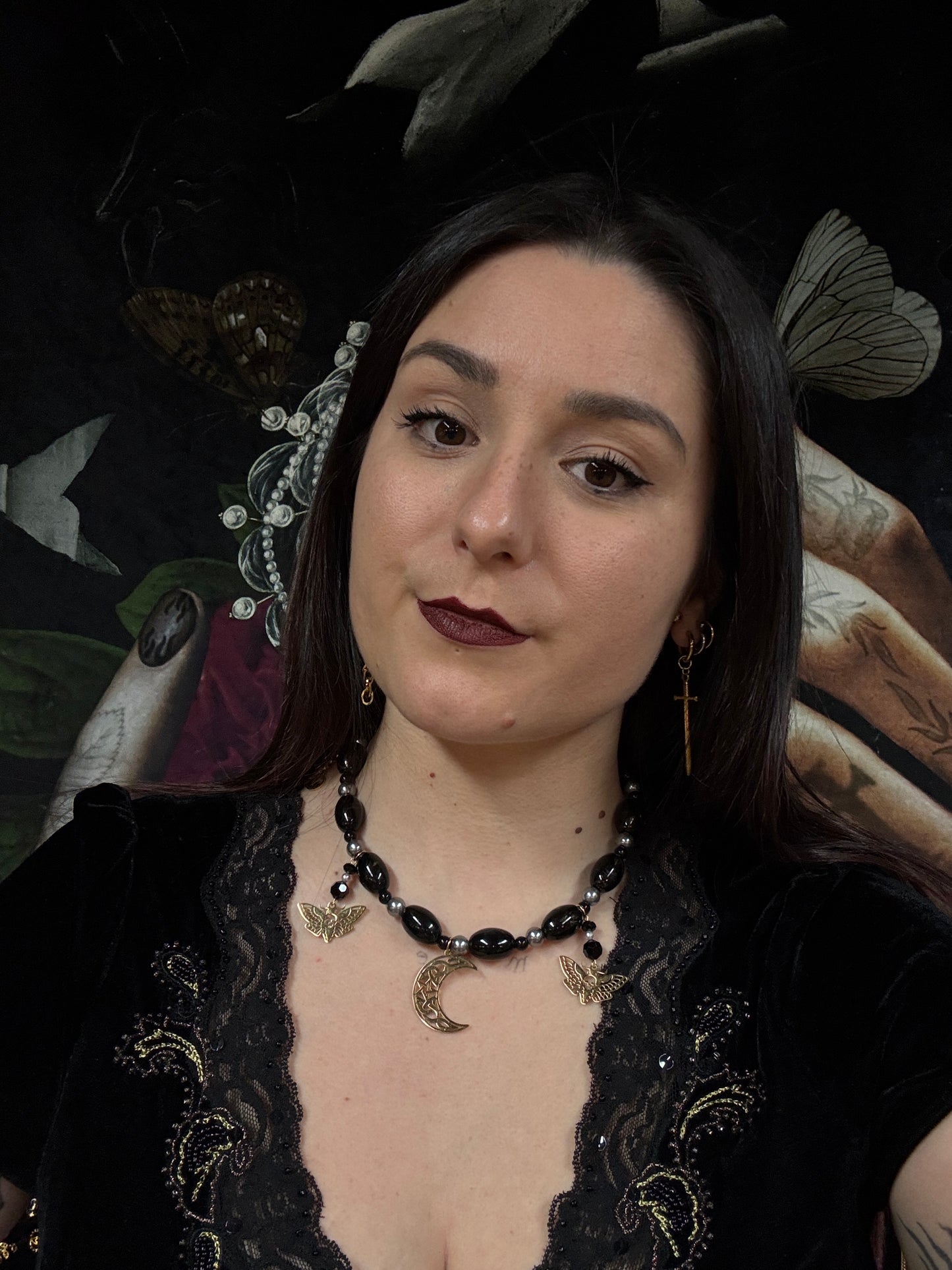 Collier Diabolique (version dorée) - Collection Signature Atelier Saturne