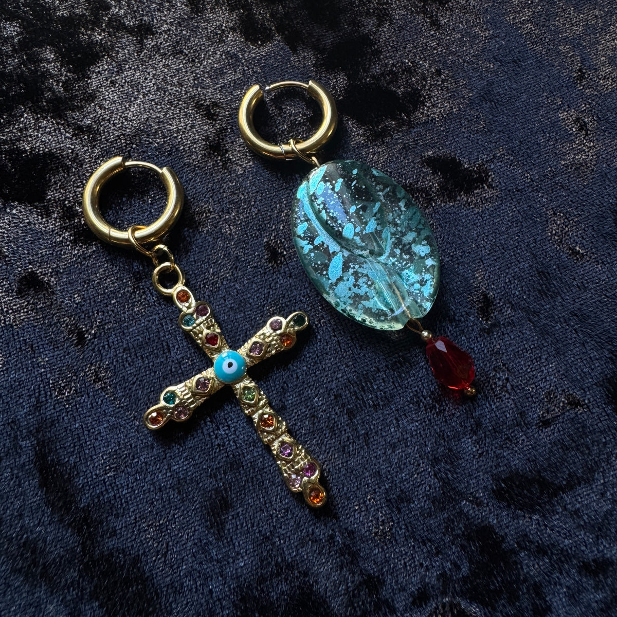 Boucles d’oreilles magiques : L’Œil du Gardien