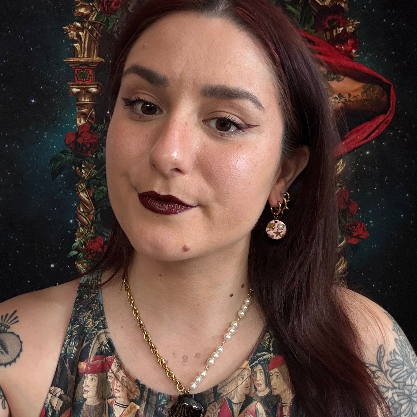 Boucles d’oreilles magiques et upcyclées : Éliora (perles du Japon)