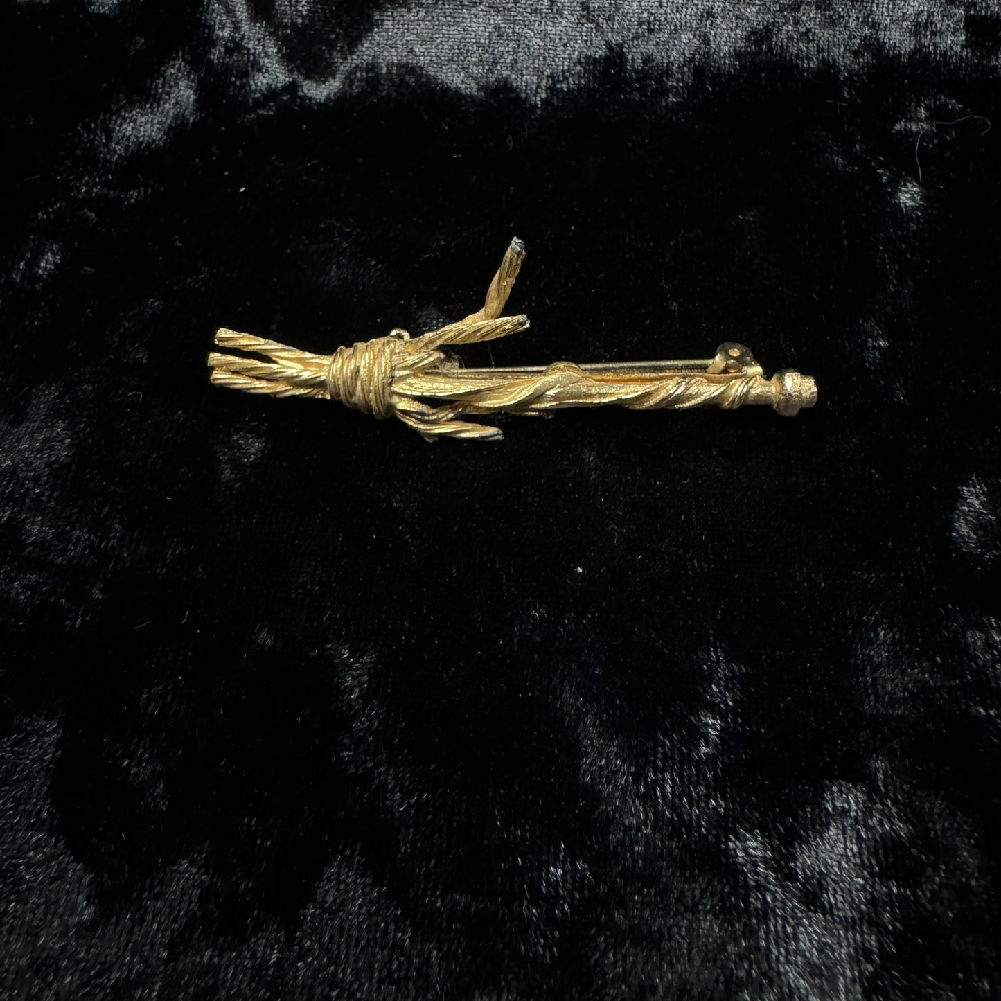 Broche vintage - Sorcière (par lisner)