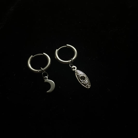 Earrings - Celestial Gearlock Secret 
