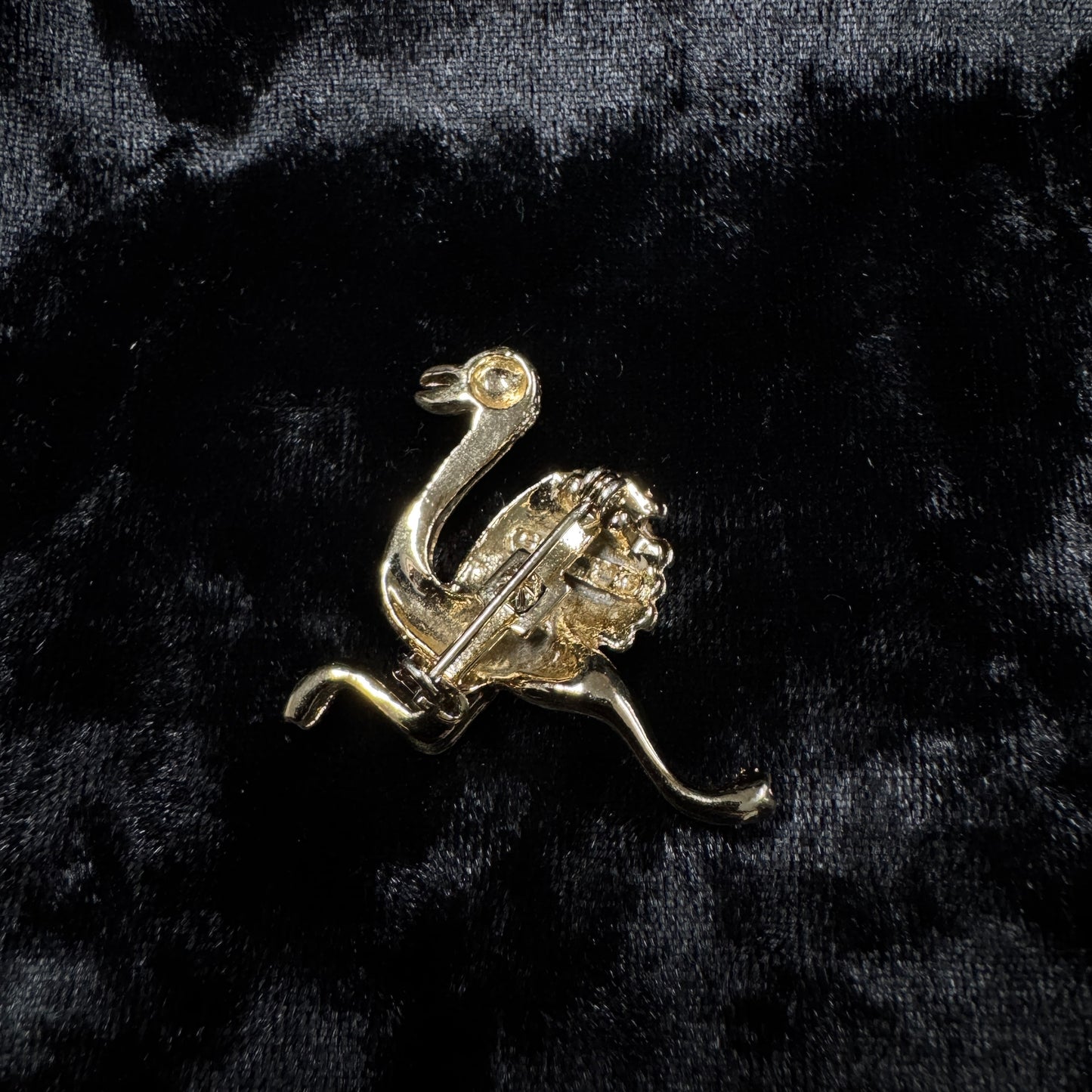Broche vintage - L’autruche (by Gerry’s)