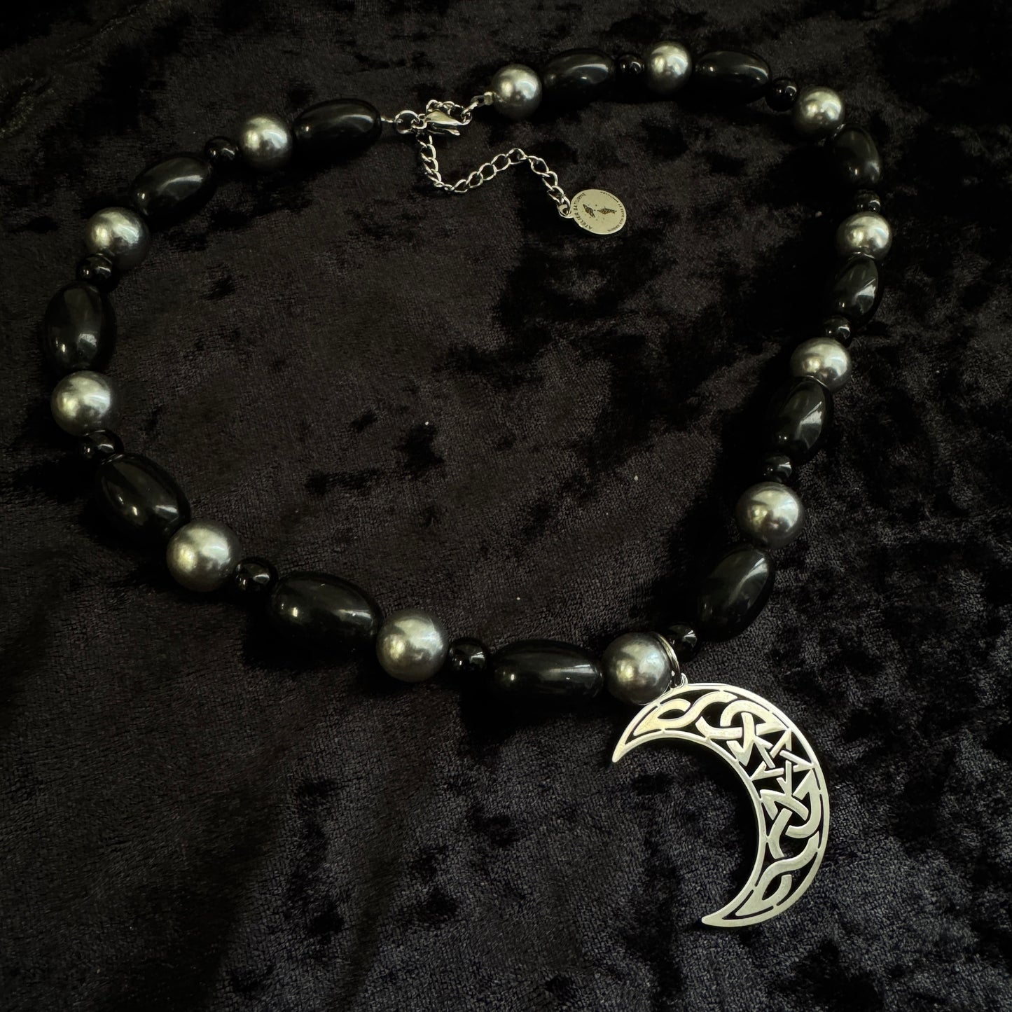 Collier Diabolique (version argentée) - Collection Signature Atelier Saturne