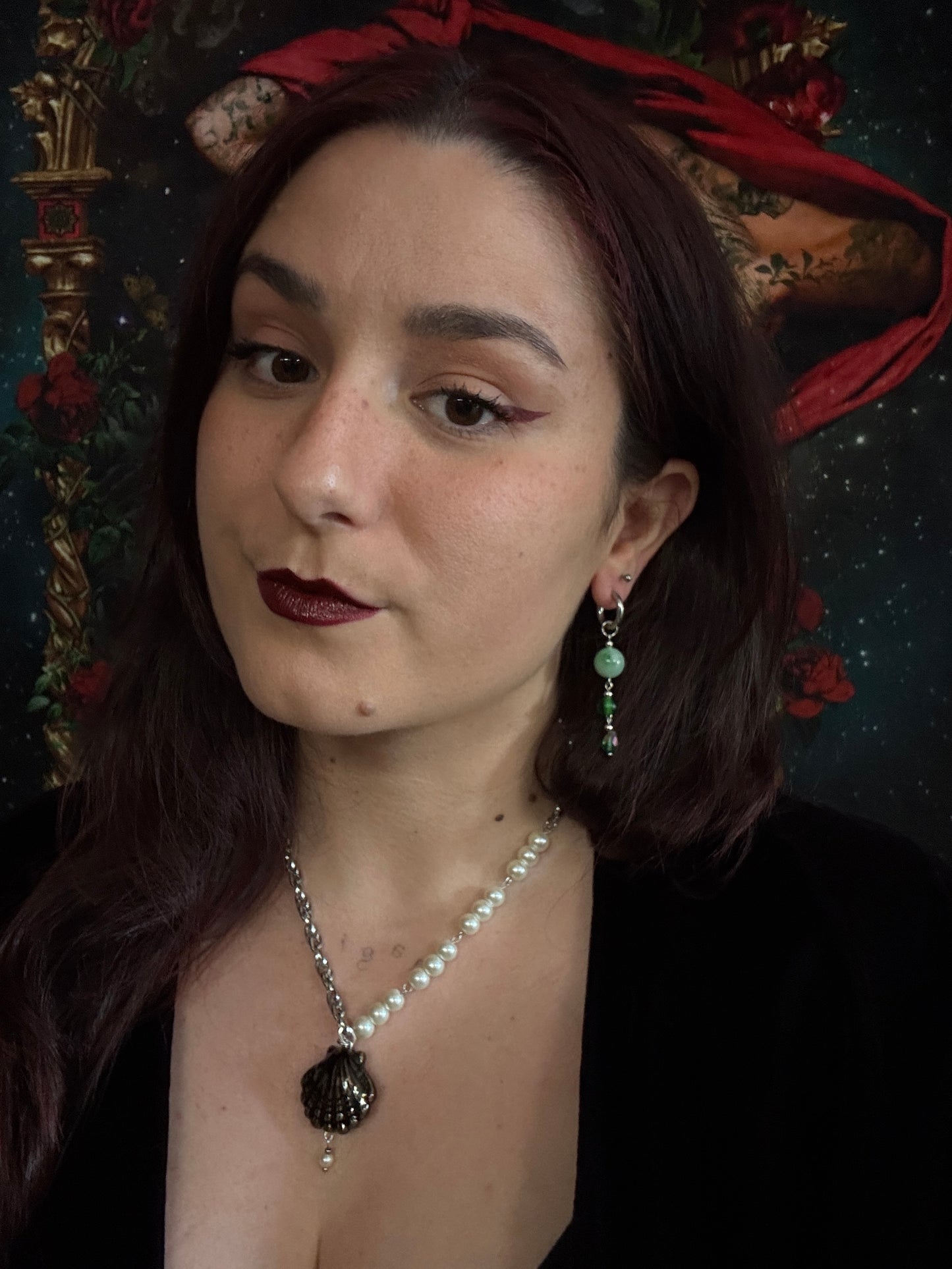 Boucles d’oreilles magiques et upcyclées : Colibri de la forêt