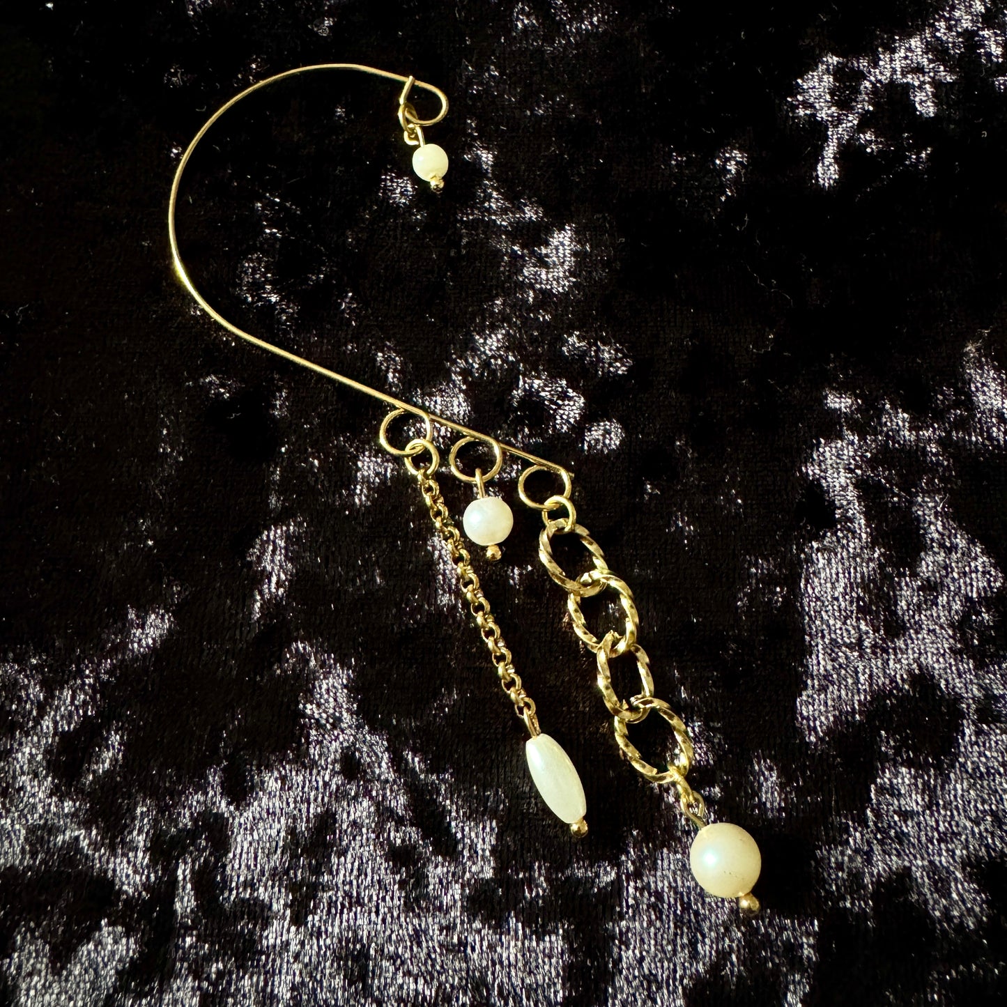 Arches féeriques pour oreilles non percées en acier inoxydable 🗡️🧚‍♀️