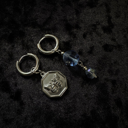 Boucles d’oreilles magiques et upcyclées : L'aile des songes