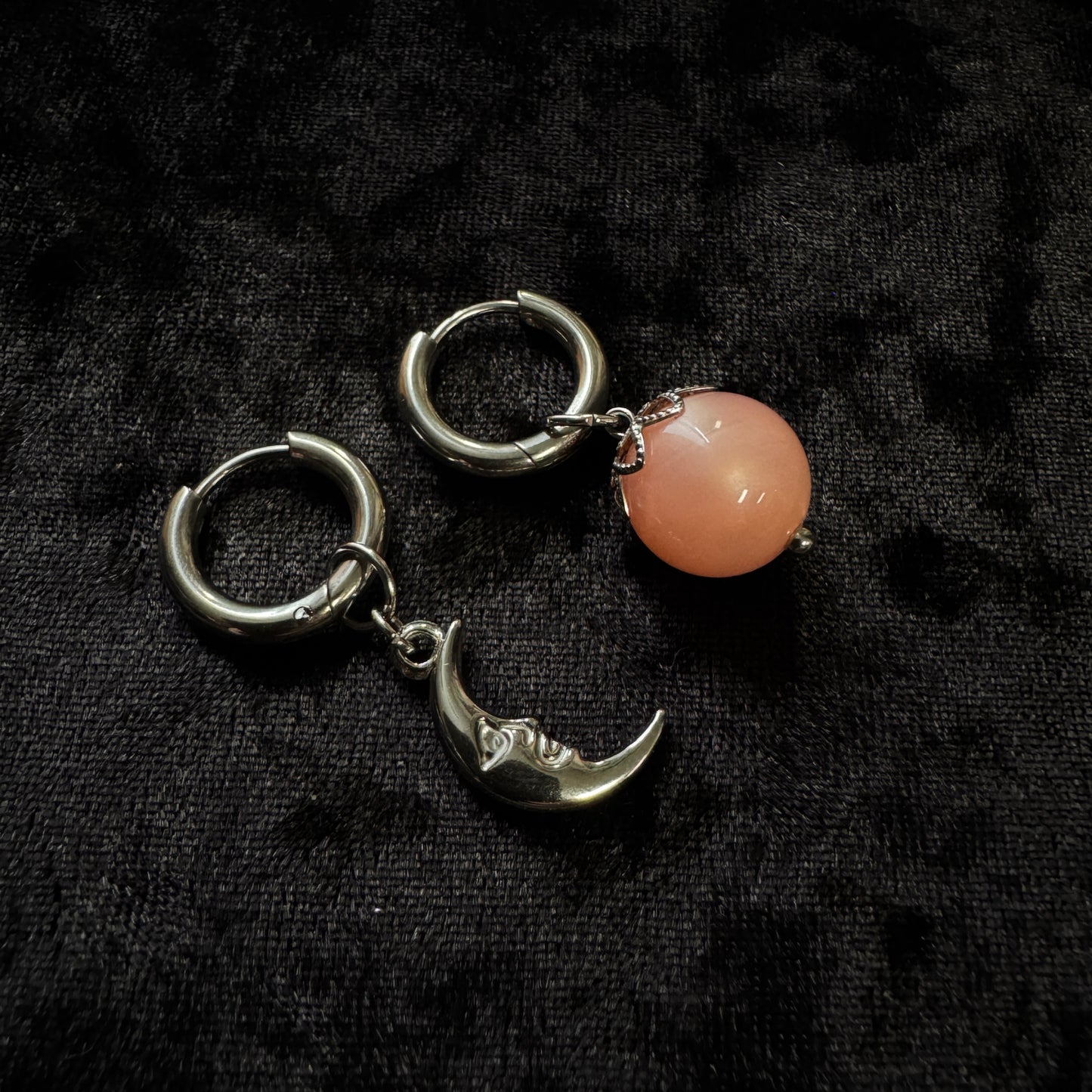 Boucles d’oreilles magiques et upcyclées : Miralune