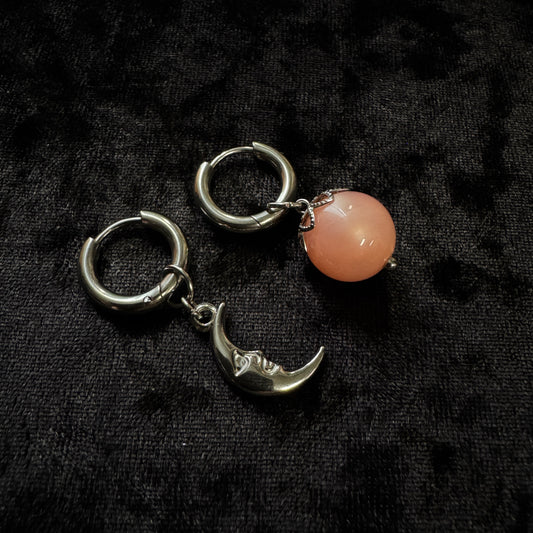 Boucles d’oreilles magiques et upcyclées : Miralune