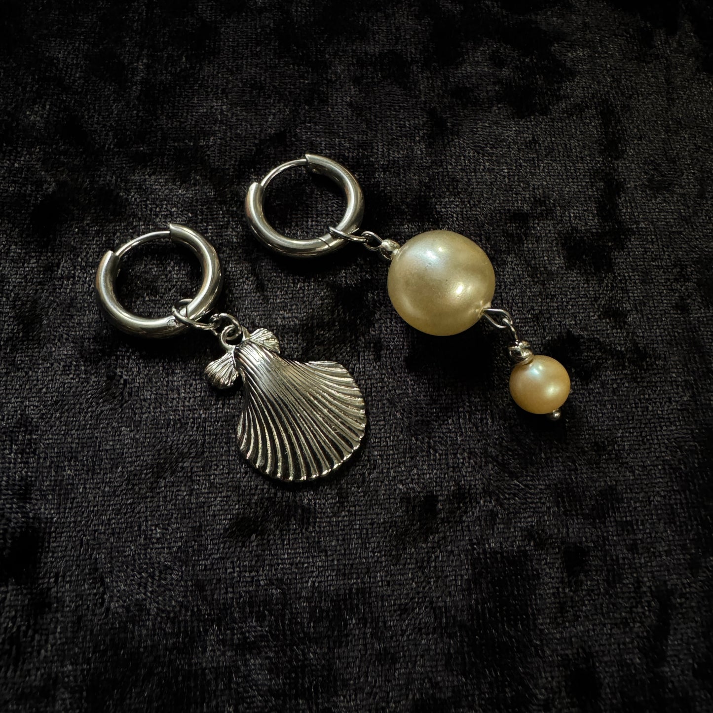 Boucles d’oreilles magiques et upcyclées : Miralys (perles du Japon)