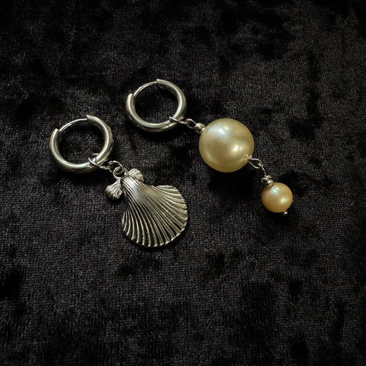 Boucles d’oreilles magiques et upcyclées : Miralys (perles du Japon)