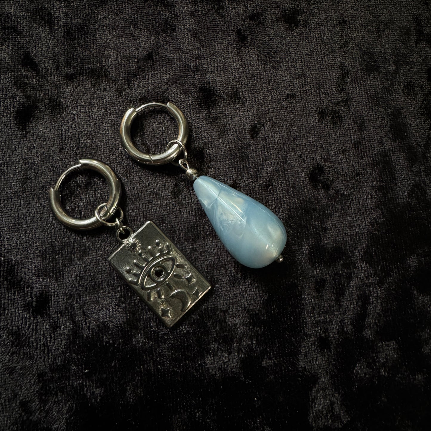Boucles d’oreilles magiques et upcyclées : Présage