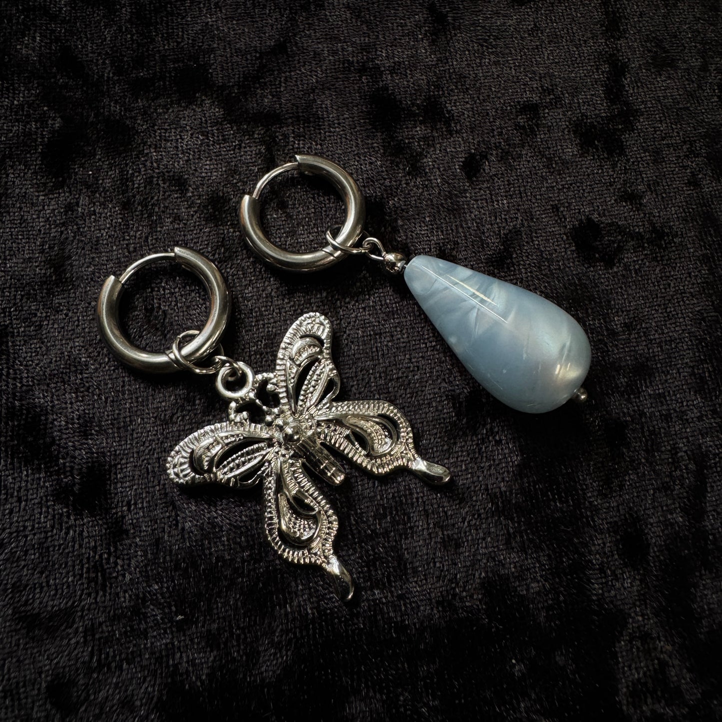Boucles d’oreilles magiques et upcyclées : Astrelias