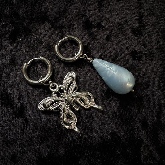 Boucles d’oreilles magiques et upcyclées : Astrelias