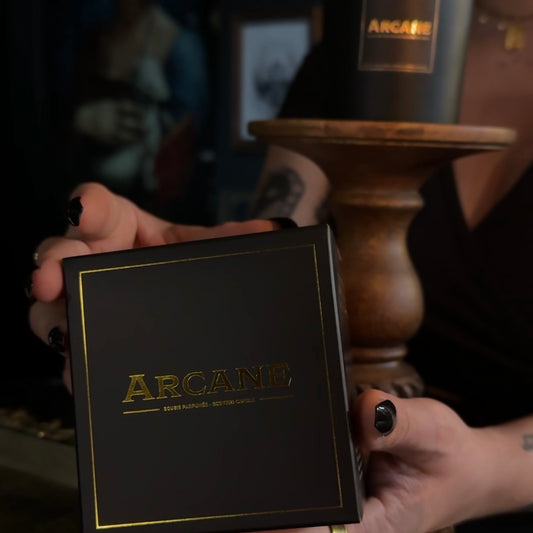 Bougie Arcane – Rituel de reconnexion (exclusivité cottage magique)