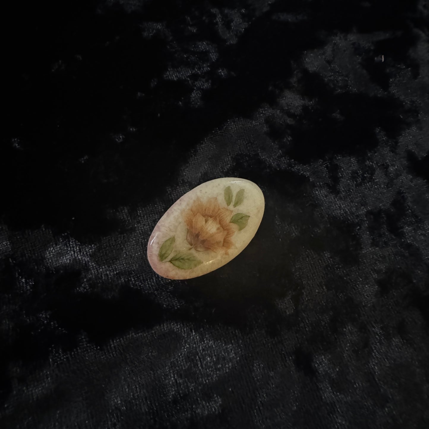 Broche vintage - renaissance florale