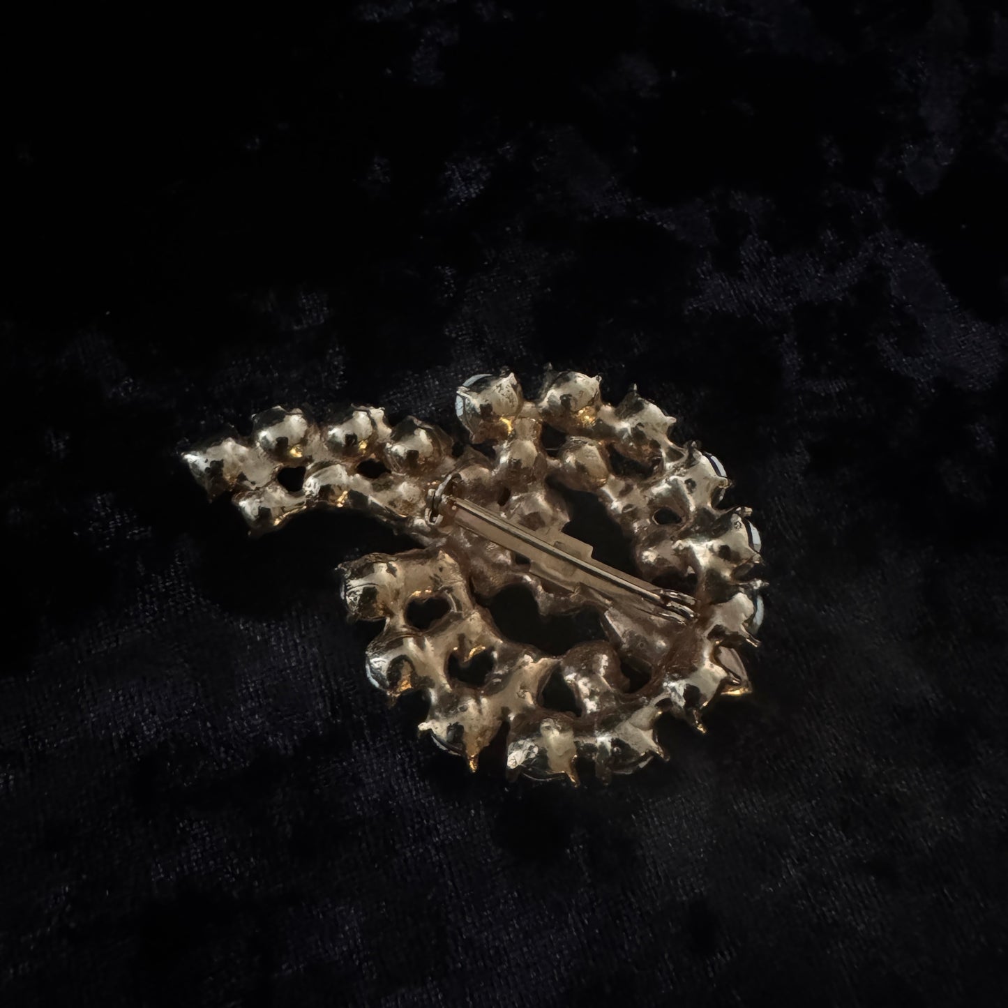 Broche vintage - Aurore boréale