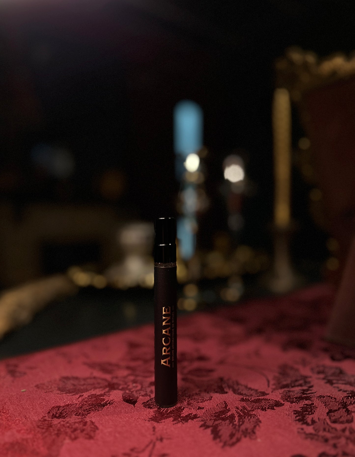 Bundle protection - Trousse en cuir upcyclée + Brume de rituel Arcane