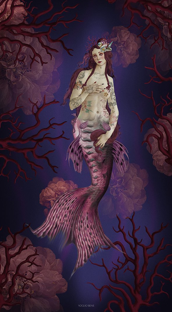 Tenture LIGIE LA SIRENE - Voglio Bene