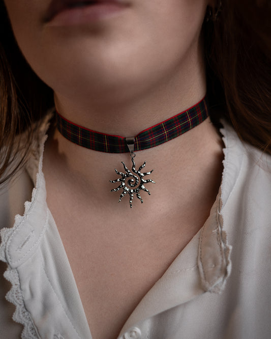 Chokers en tartan écossais - Collection l’héritage d’Édimbourg / Royal stewart