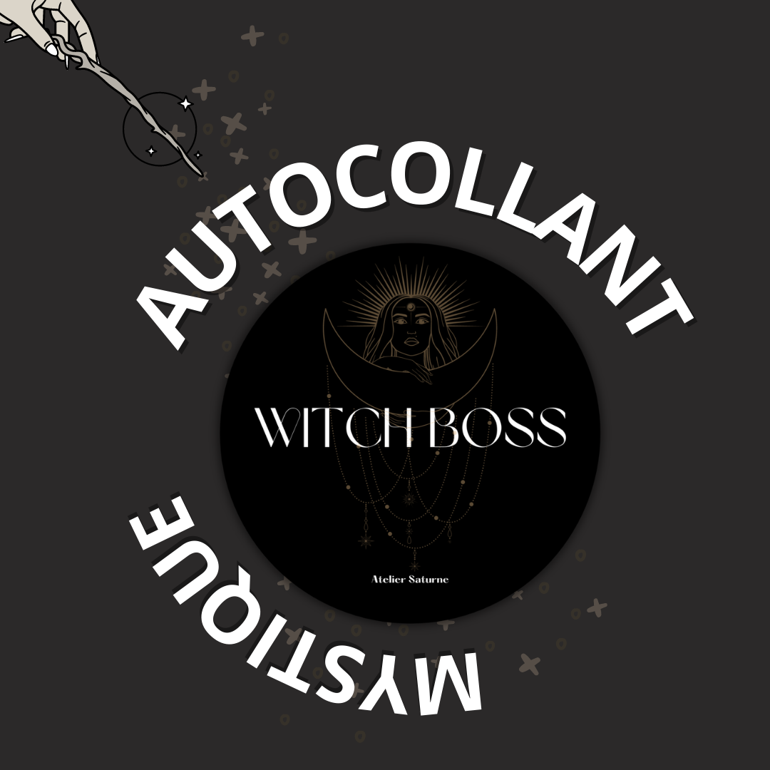 Stickers witchy et mystiques - Atelier Saturne